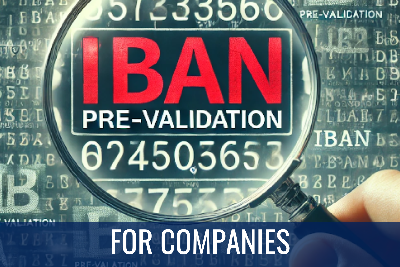 IBAN verification supplier