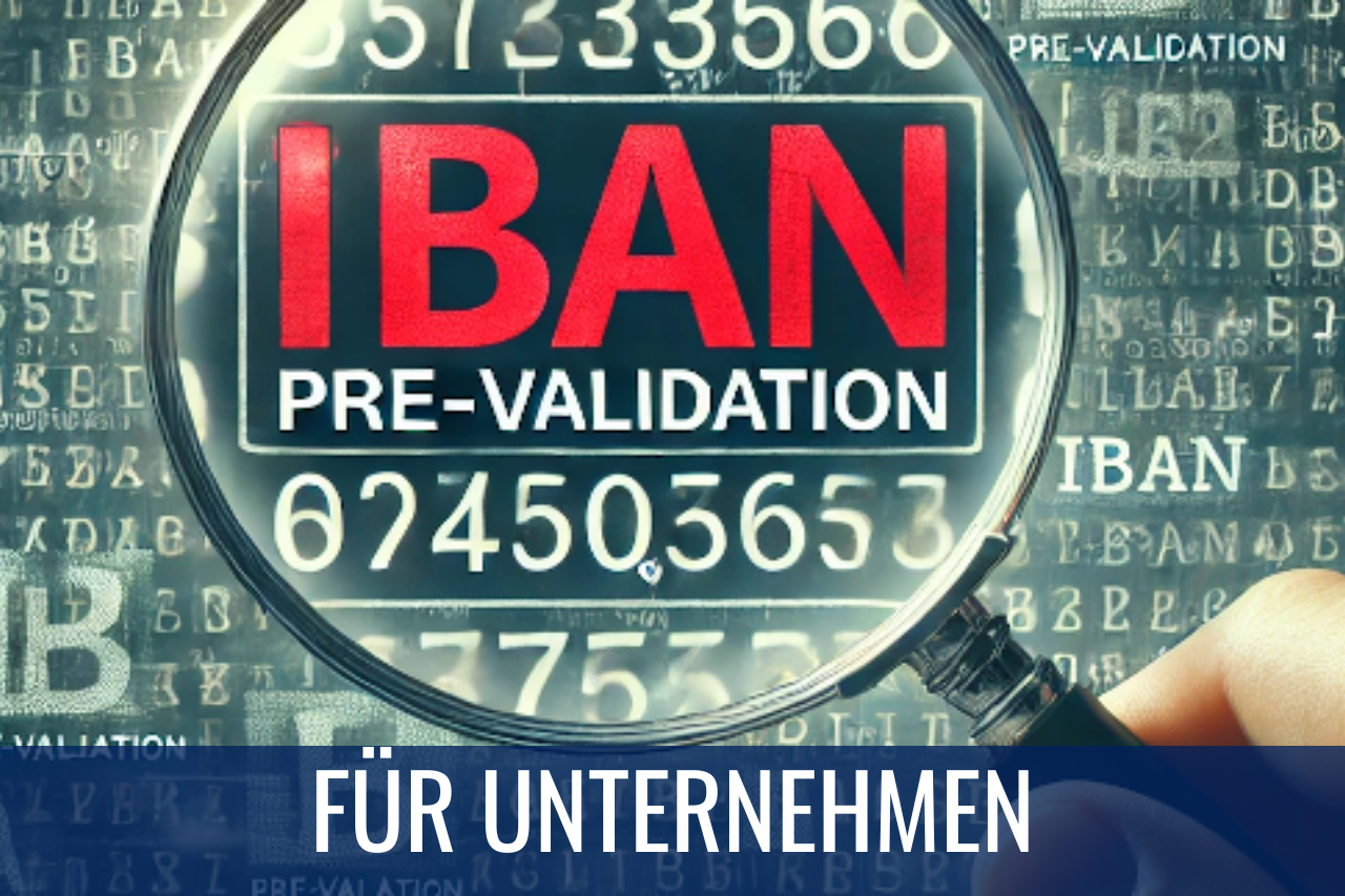 IBAN verification supplier