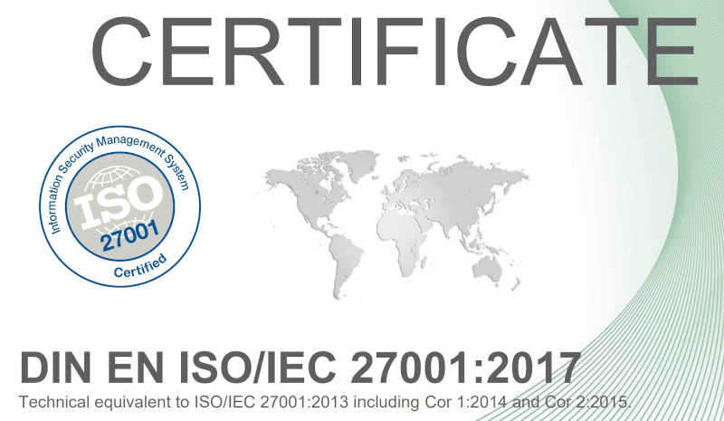 alseda Zertifizierung ISO27001