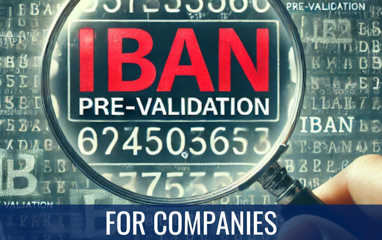 IBAN verification supplier
